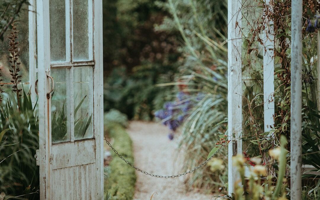 Crafty Construction: Salvage Glass Greenhouse